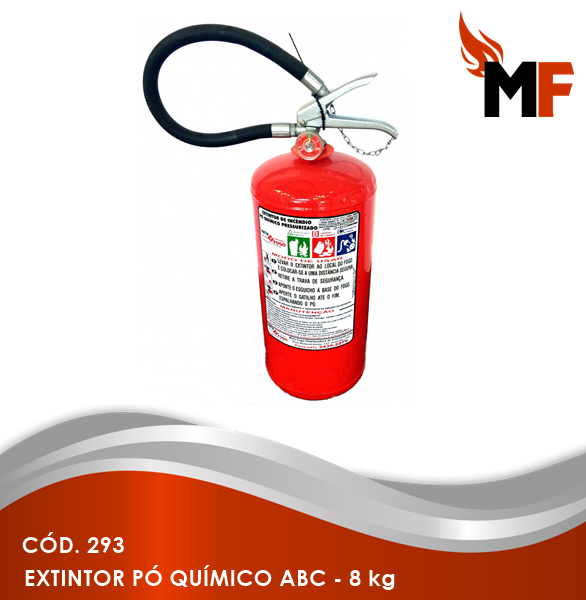 *Extintor Pó Químico ABC - 8 kg