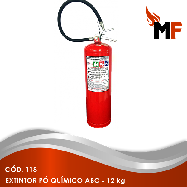 *Extintor Pó Químico ABC - 12 kg