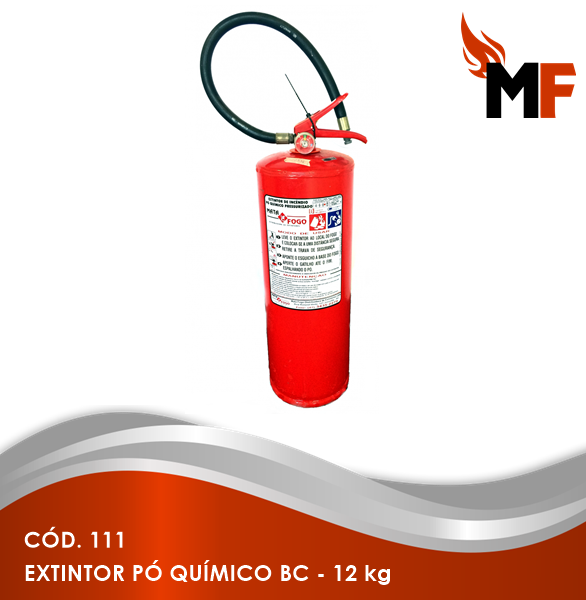 *Extintor Pó Químico BC - 12 kg
